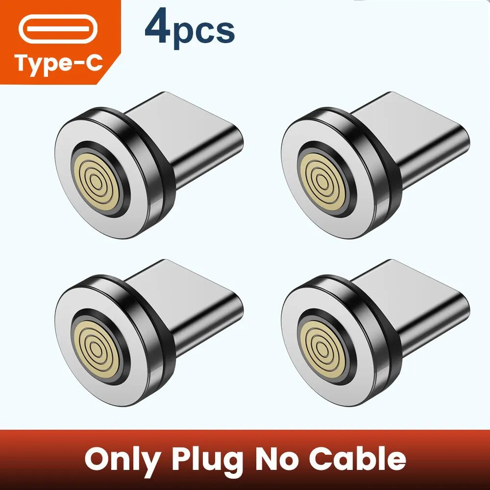Revolutionary 540° Rotating Magnetic USB Type-C Cable – Fast Charging for iPhone 12, X, Xiaomi & More!